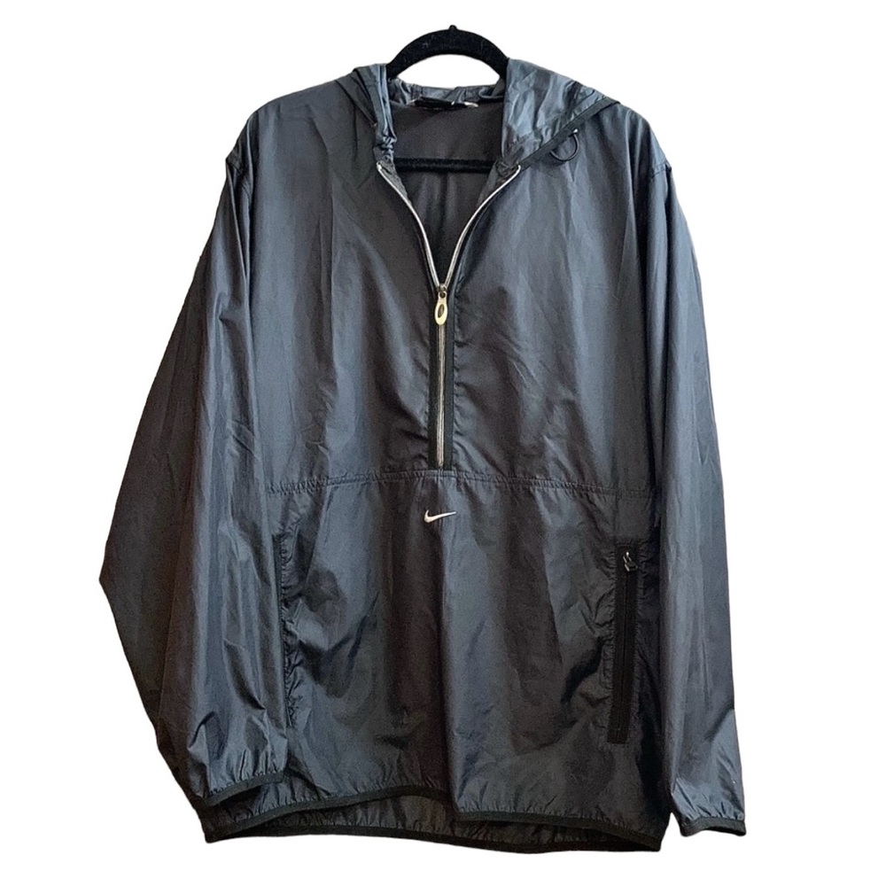Nike mens windbreaker 1/2 zip pullover hoodie